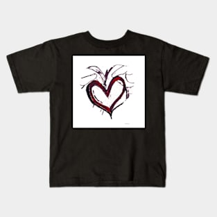 Heart Within a Heart Kids T-Shirt